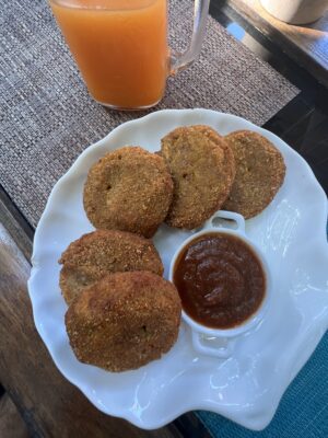 lentil chicken nugget